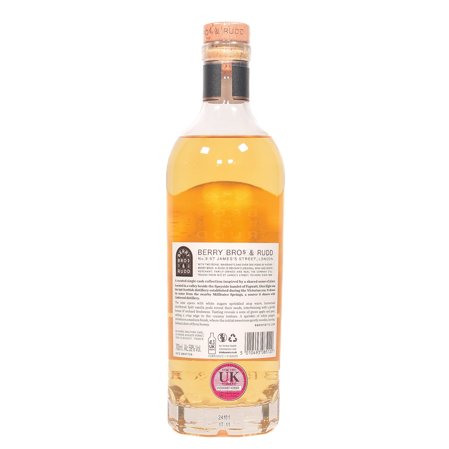 Glen Elgin - 11 Year Old - 2012 #807729 - Berry Bros.