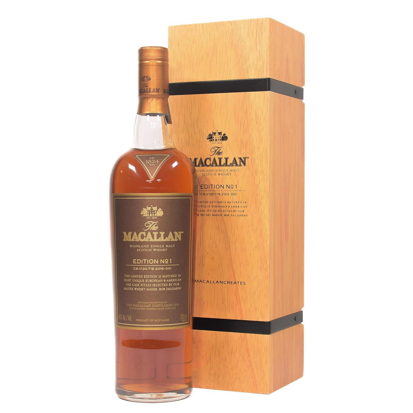 Macallan - Edition 1 - Wooden Presentation Box