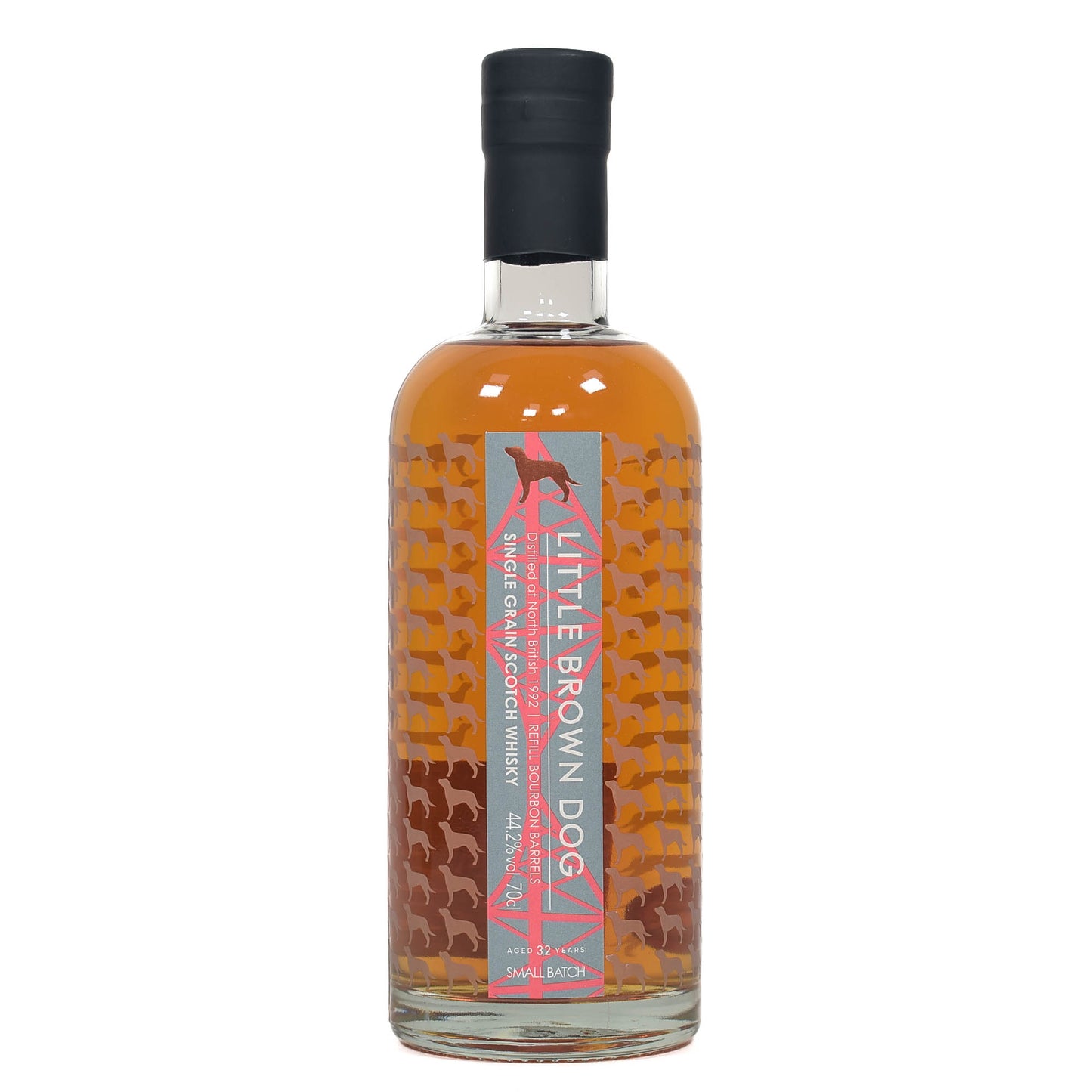 North British - 32 Year Old 1992 Single Grain - Little Brown Dog