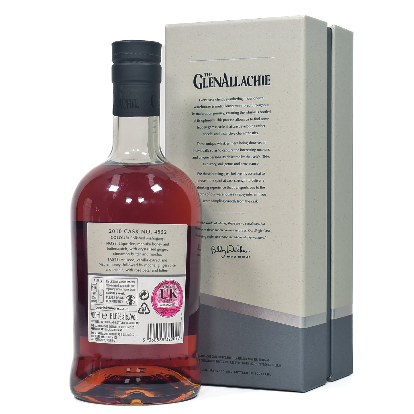 GlenAllachie - 14 Year Old - Master Blenders Selection - Chinquapin Single Cask