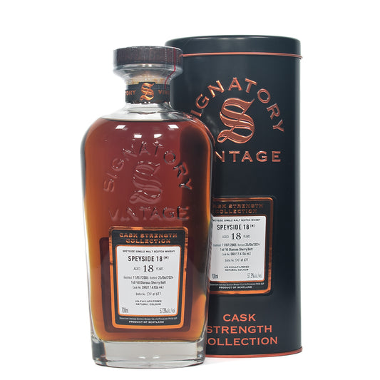 Speyside (M) - 18 Year Old - No.41 - Signatory