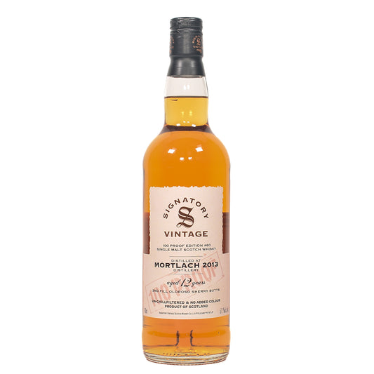 Mortlach - 12 Year Old - 100 Proof No.60 - Signatory