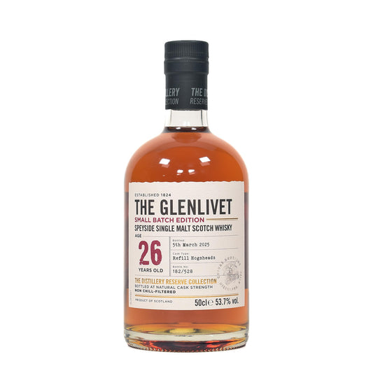 Glenlivet - 26 Year Old - Small Batch Edition 2025 (50cl)
