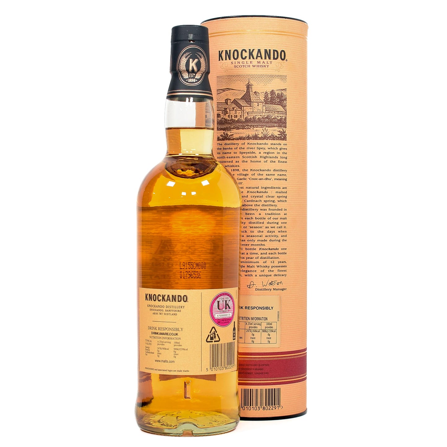 Knockando - 12 Year Old - 1995