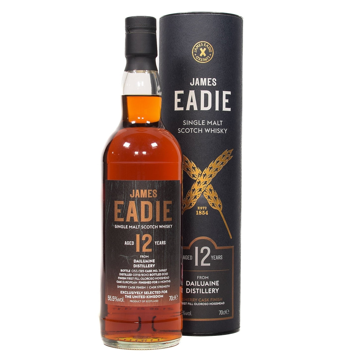 Dailuaine - 12 Year Old - James Eadie - Single Cask