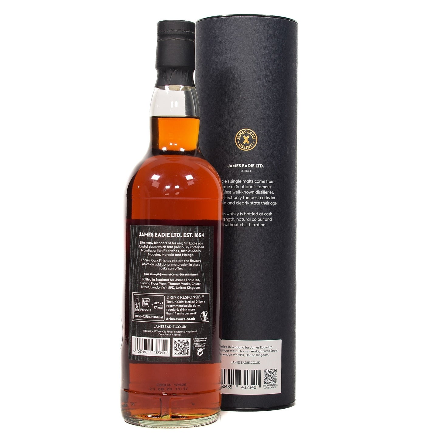 Dailuaine - 12 Year Old - James Eadie - Single Cask