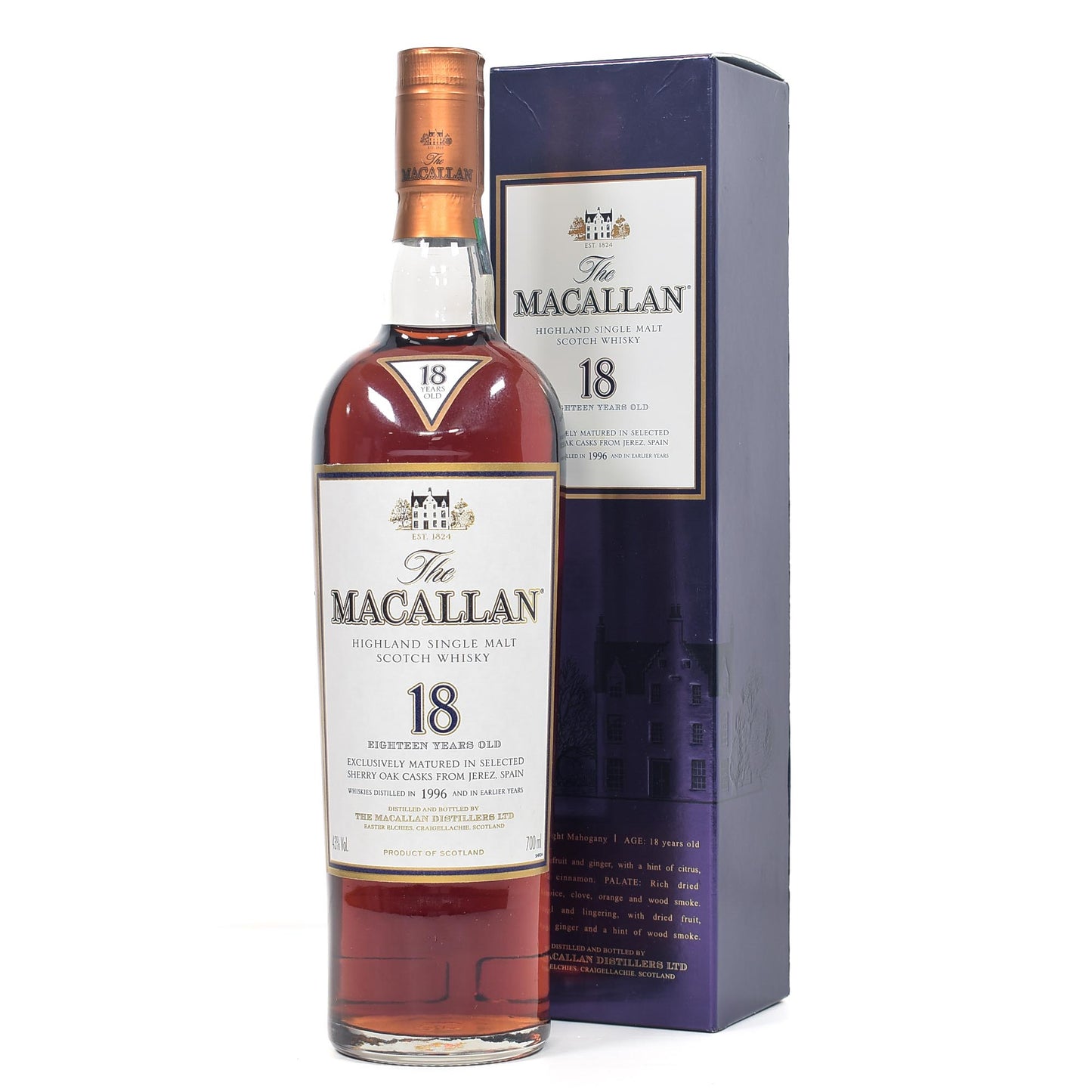 Macallan - 18 Year Old - 1996
