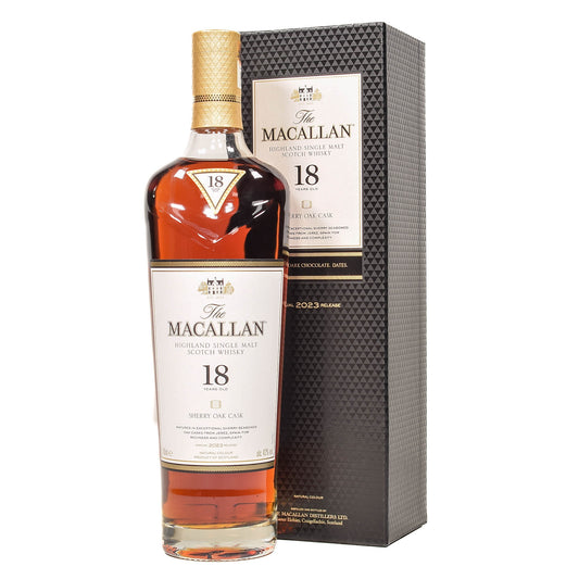 Macallan - 18 Year Old - 2023 Sherry Oak