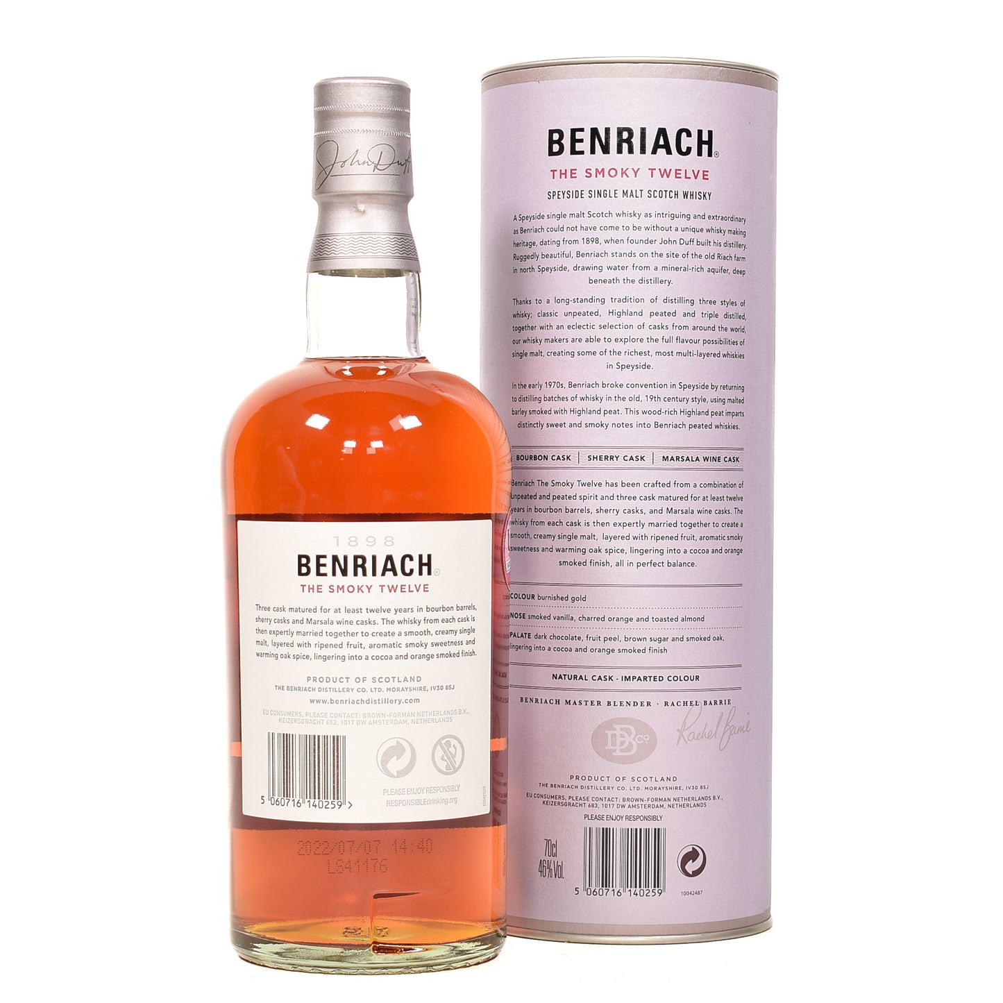 BenRiach - 12 Year Old - Smoky