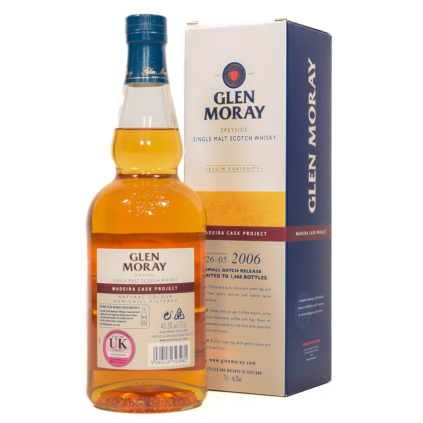 Glen Moray - Madeira Cask Project