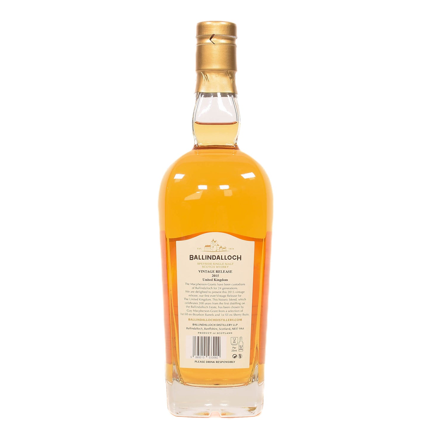 Ballindalloch - 2015 Vintage