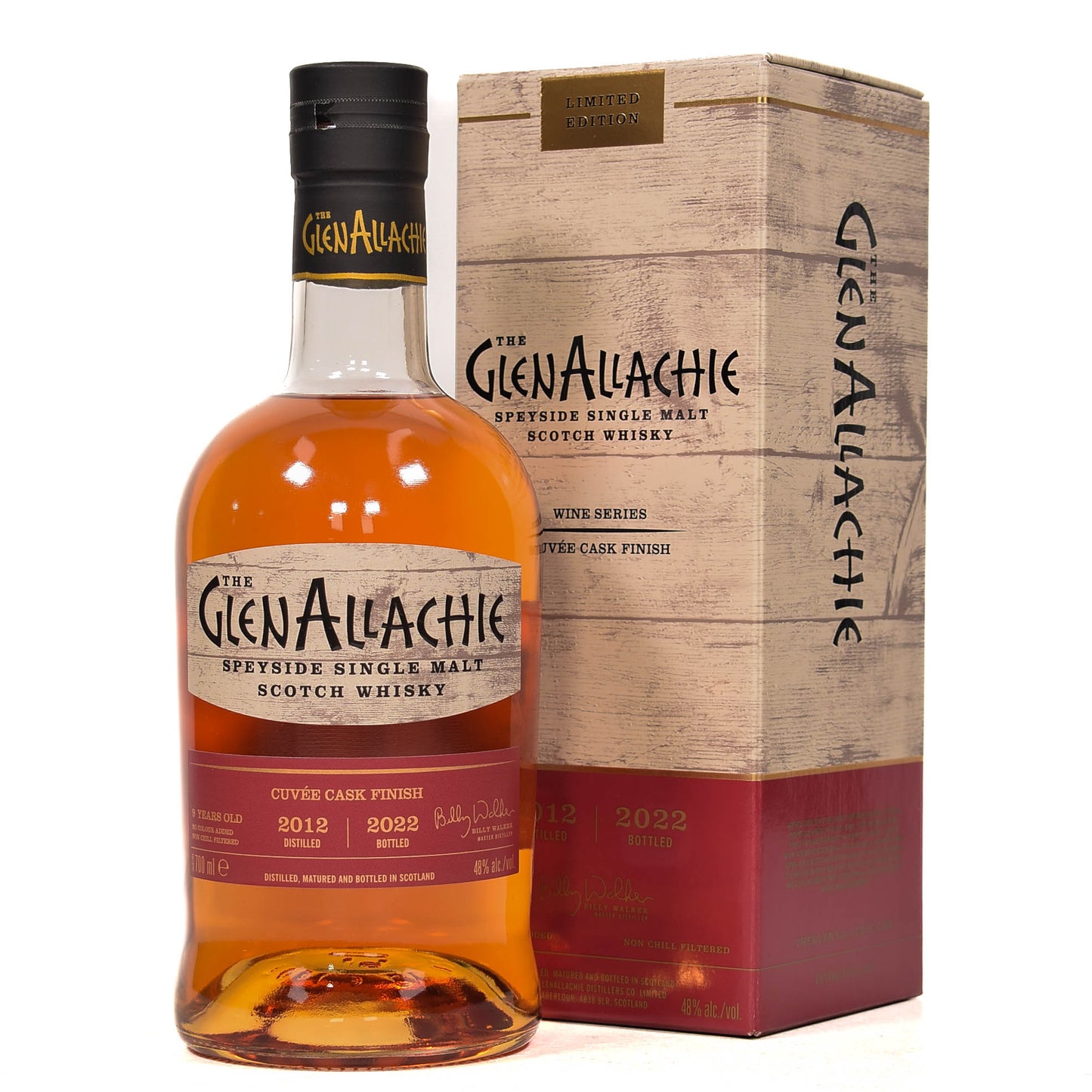 GlenAllachie - 9 Year Old - Cuvee Wine Cask