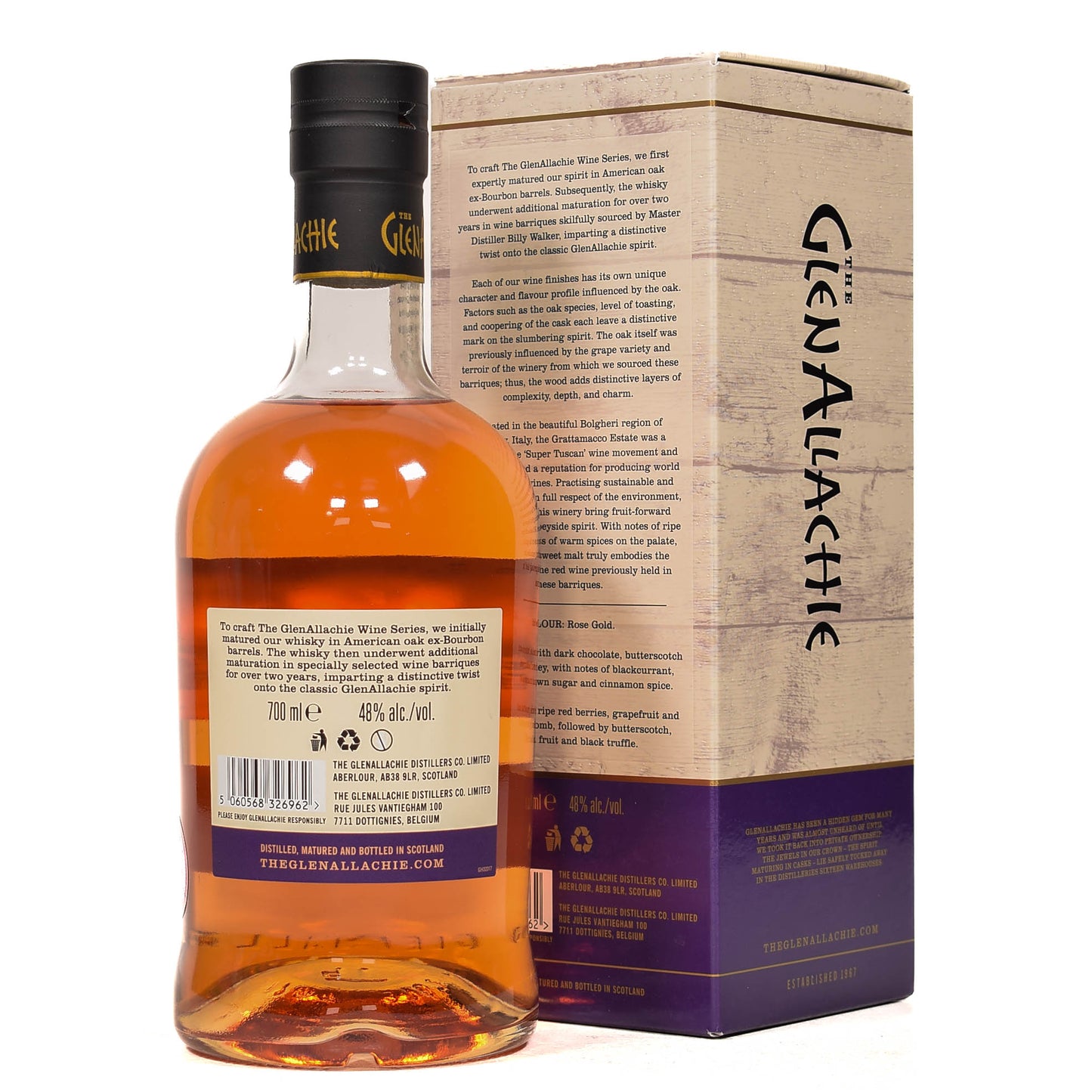 Glenallachie - 10 Year Old - Grattamacco - Wine Cask Finish