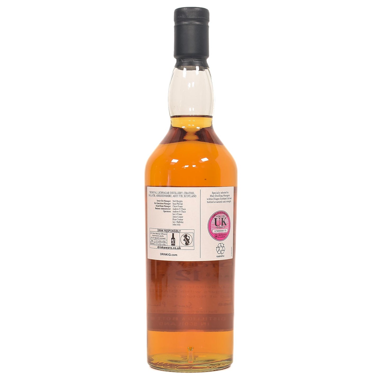 Royal Lochnagar - 12 Year Old - 2017 Managers Dram