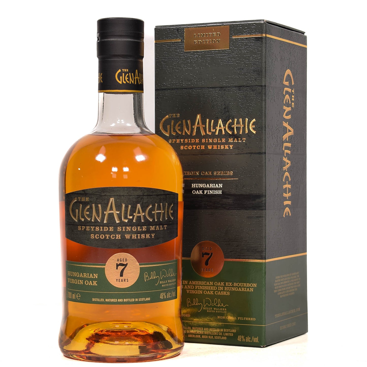 Glenallachie - 7 Year Old -  Hungarian Virgin Oak