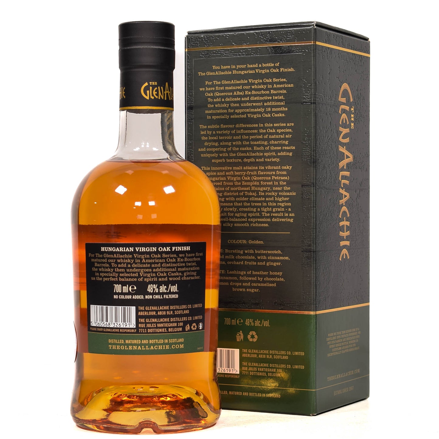 Glenallachie - 7 Year Old -  Hungarian Virgin Oak