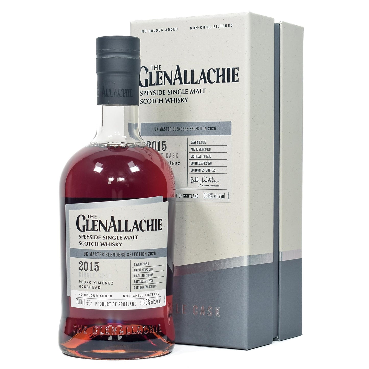 GlenAllachie - 10 Year Old - 2015/2026 - PX Cask 9218