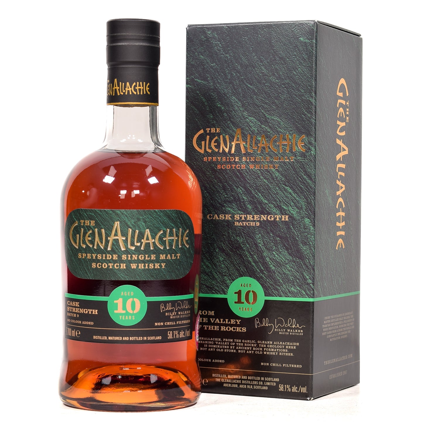 GlenAllachie - 10 Year Old - Cask Strength Batch 9