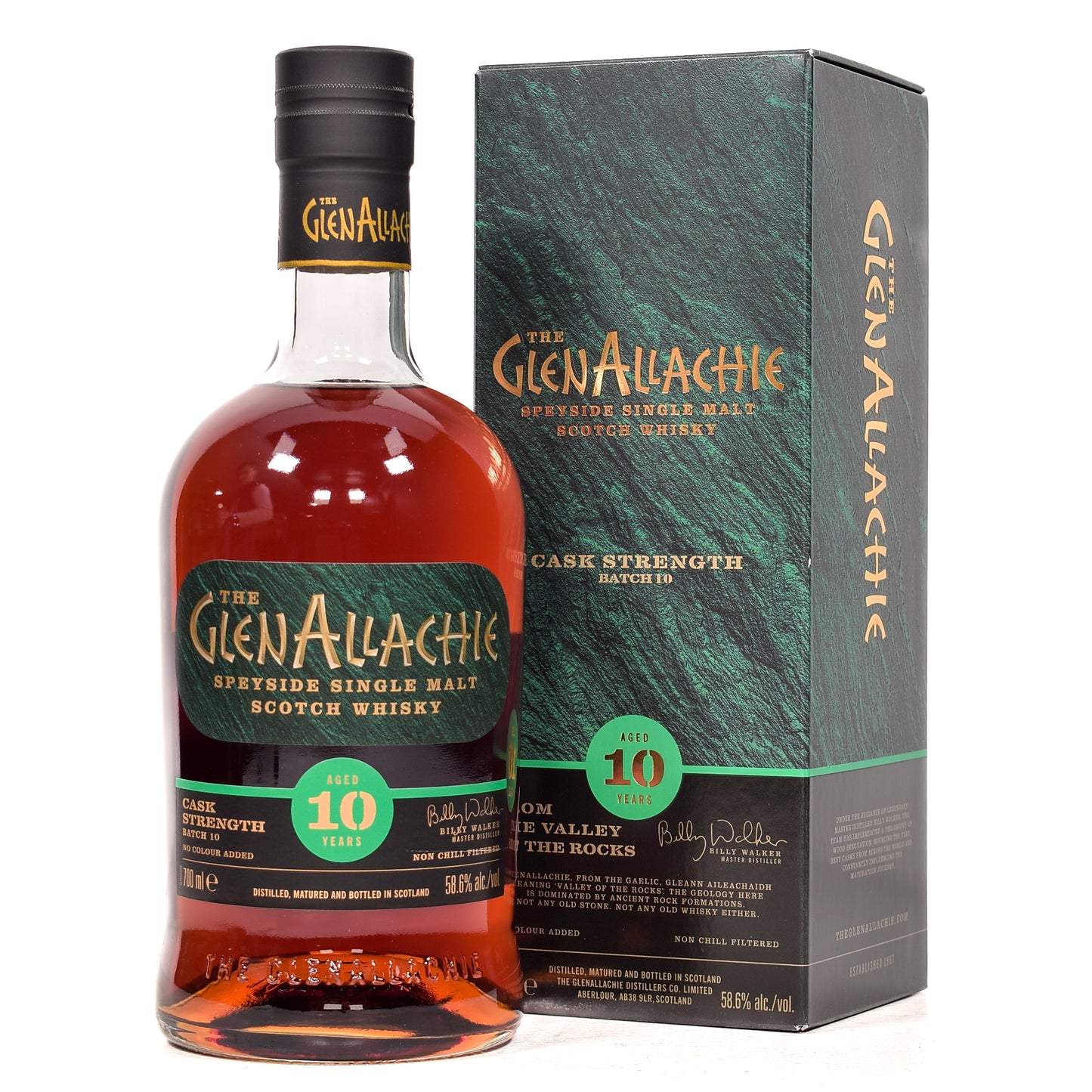 GlenAllachie - 10 Year Old - Cask Strength Batch 10