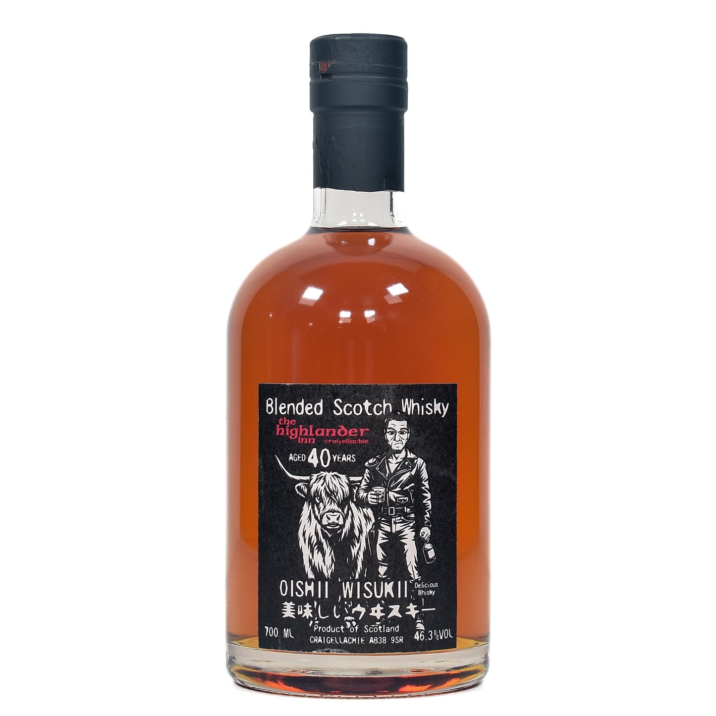 Oishii Wisukii - 40 Year Old - The Highlander Inn
