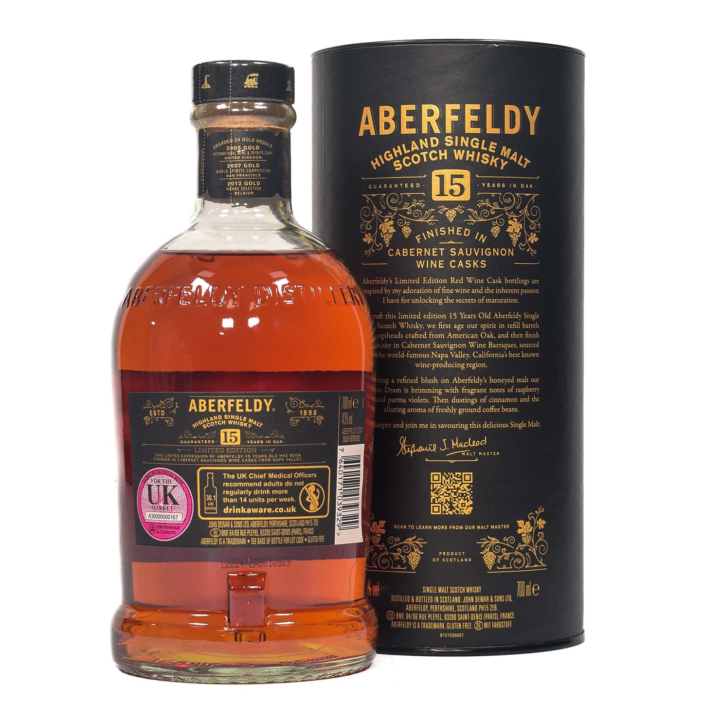 Aberfeldy - 15 Year Old - Napa Valley