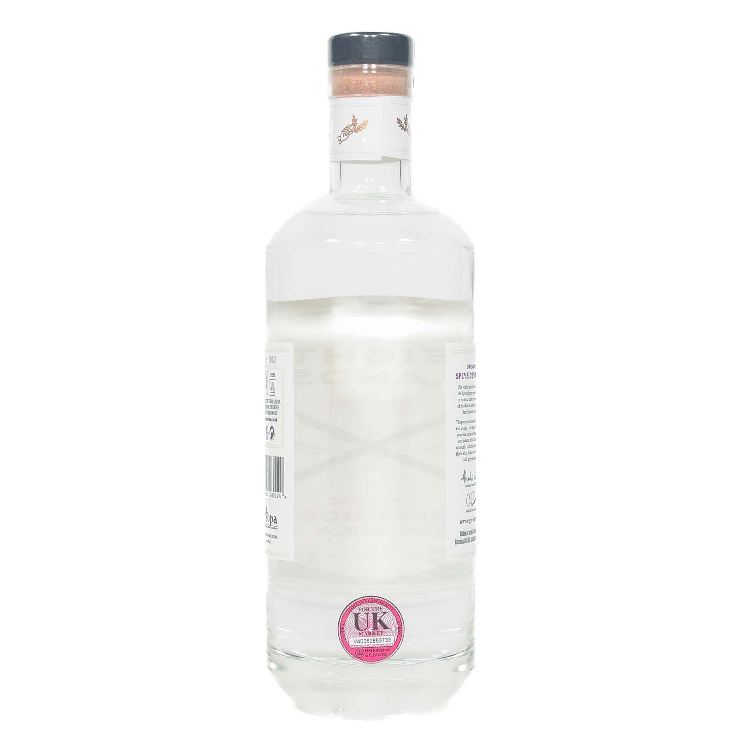 Eight Lands Organic Vodka