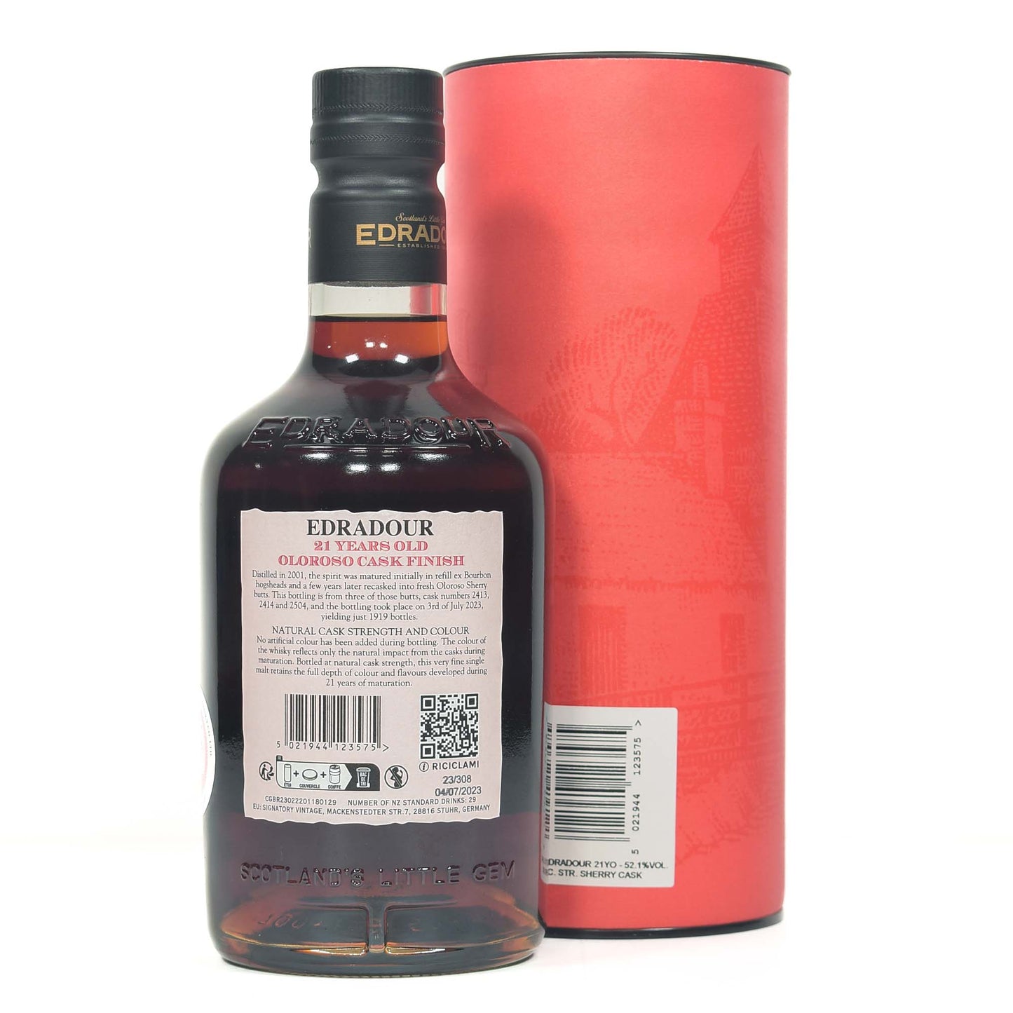 Edradour - 21 Year Old Single Cask