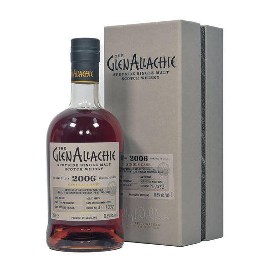 GlenAllachie - 2006 13 Year Old - PX Hogshead Single Cask #6601