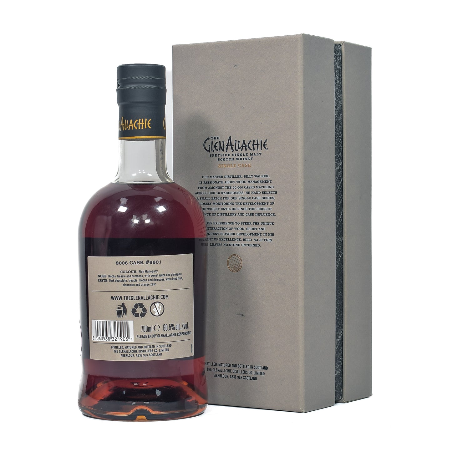 GlenAllachie - 2006 13 Year Old - PX Hogshead Single Cask #6601