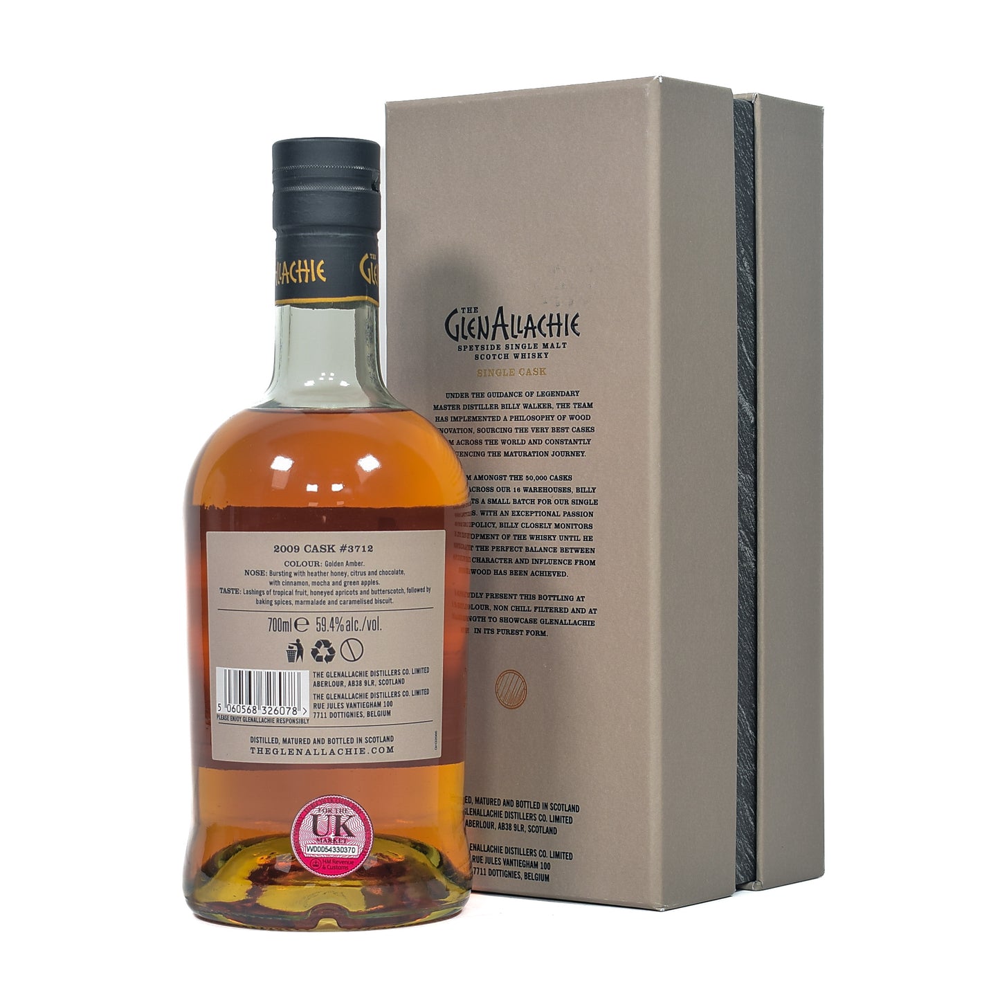 GlenAllachie - 2009 13 Year Old - Sauternes Barrique Single Cask #3712