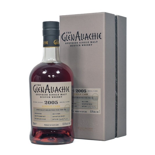 GlenAllachie - 2005 15 Year Old - Sherry Butt Single Cask #901042