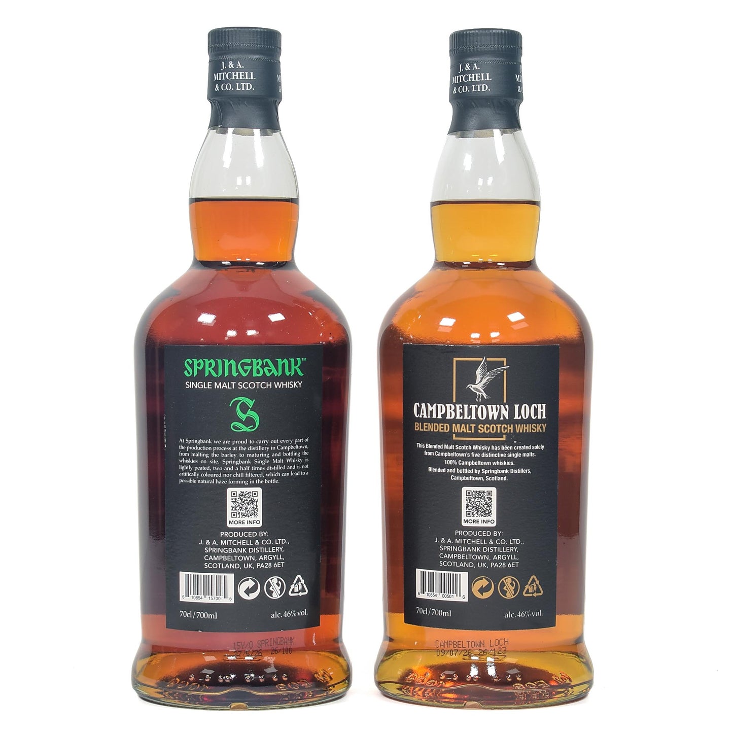 Springbank - 15 Year Old - Campbeltown Loch Combo (2x70cl)