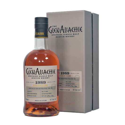 GlenAllachie - 1989 31 Year Old - Rioja Barrique Single Cask #4011