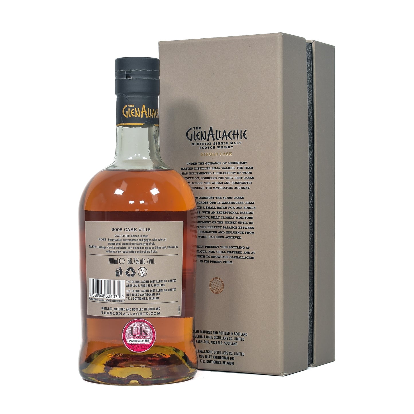 GlenAllachie - 2008 13 Year Old - Moscael Barrique #418