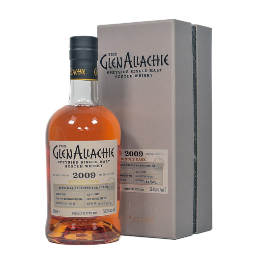 GlenAllachie - 2009 11 Year Old - Grattamacco Red Wine Single Cask #5000