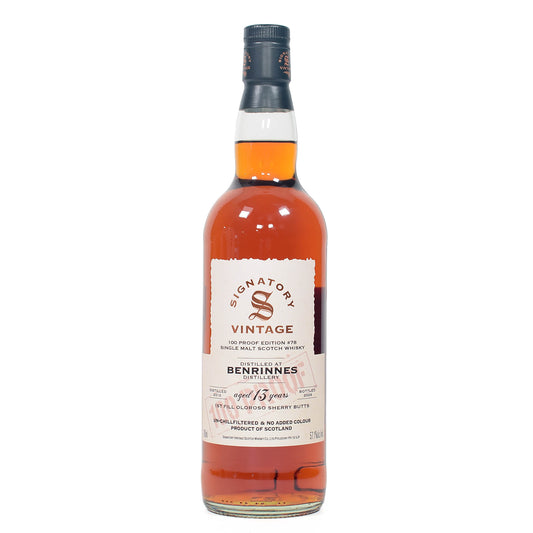 Benrinnes - 13 Year Old - Signatory 100 Proof #78
