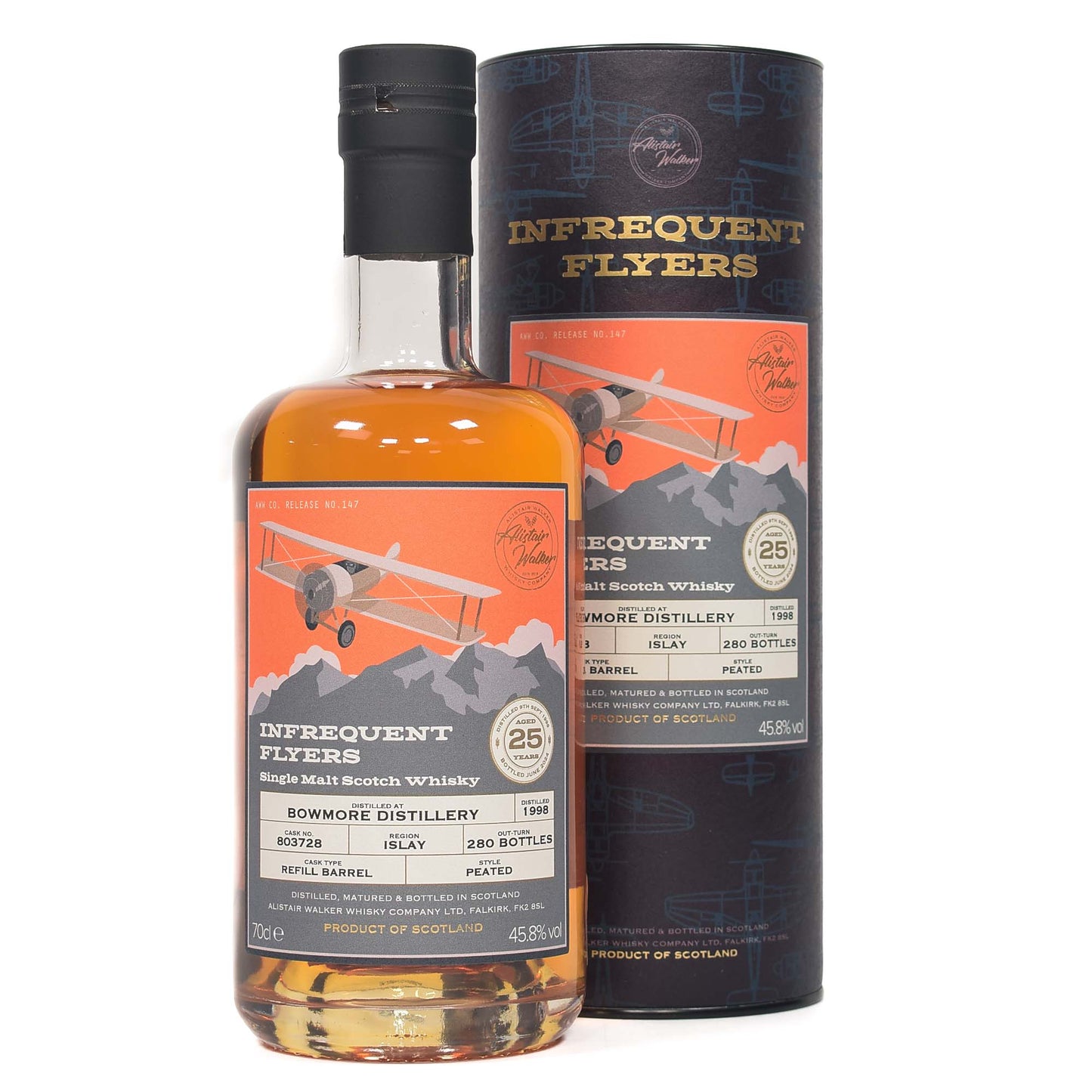 Bowmore - 25 Year Old - Infrequent Flyers - Batch 16