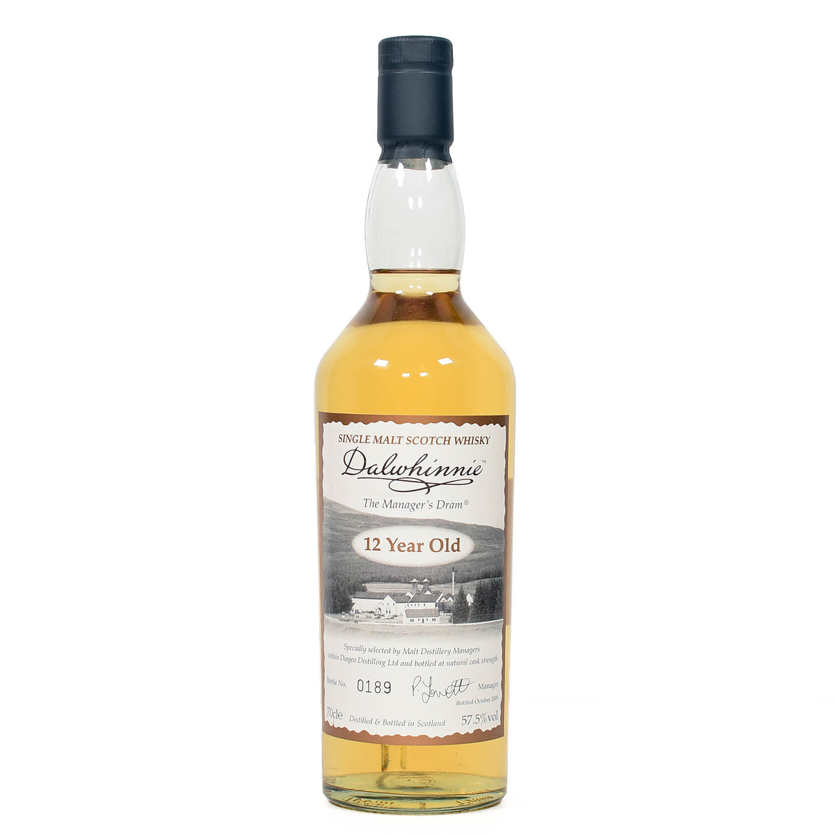 Dalwhinnie - 12 Year Old - Manager's Dram 2009