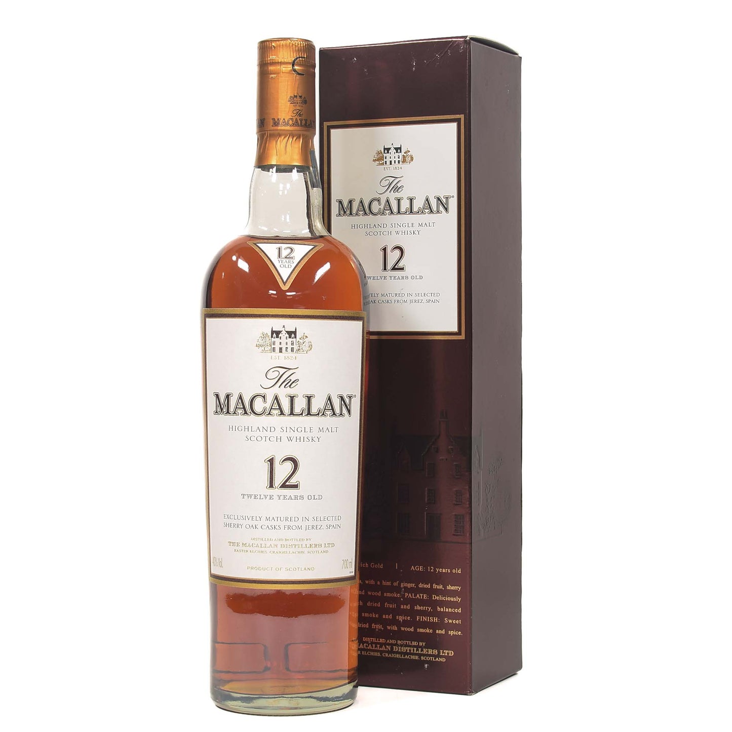 Macallan - 12 Year Old - Sherry (2010's Bottling)