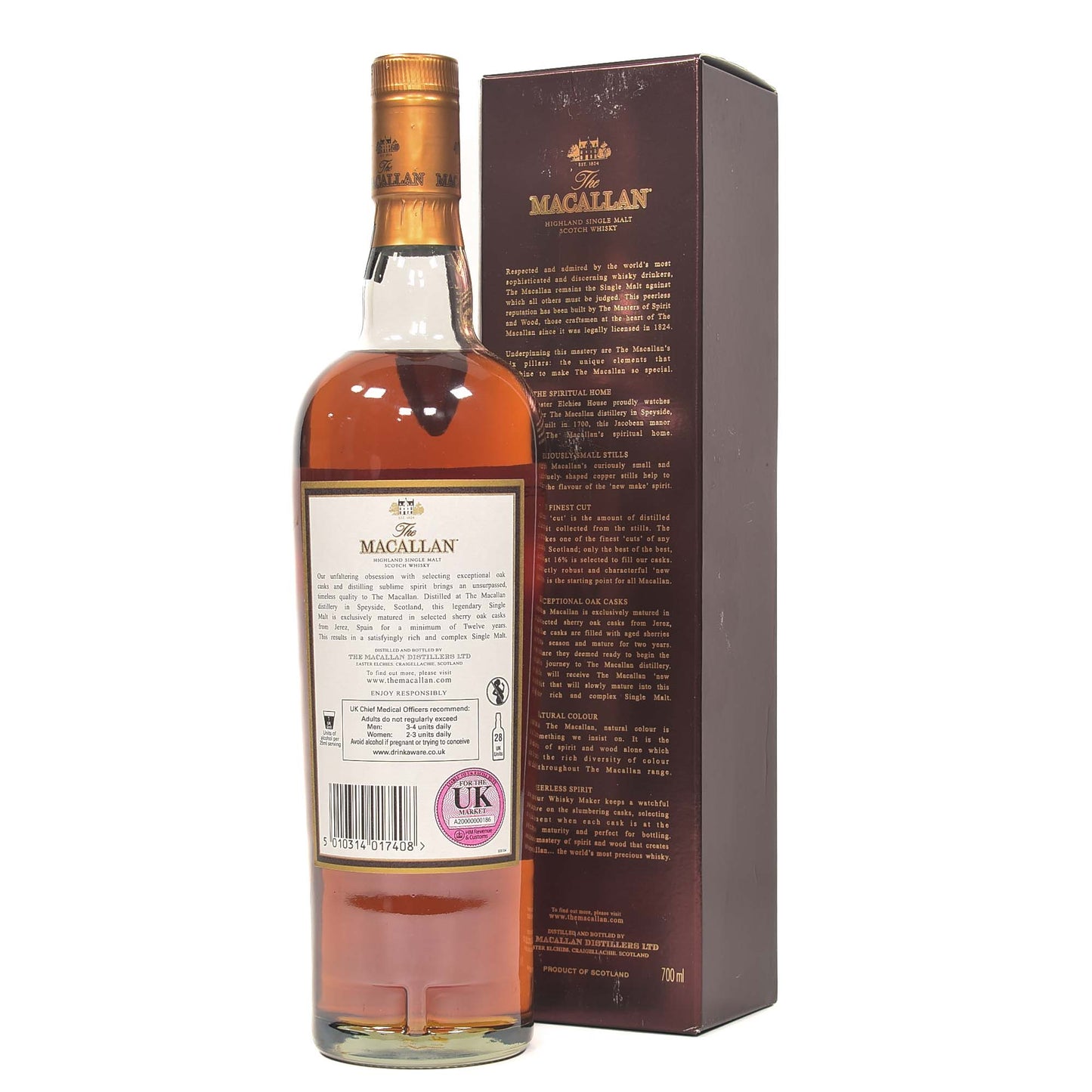 Macallan - 12 Year Old - Sherry (2010's Bottling)