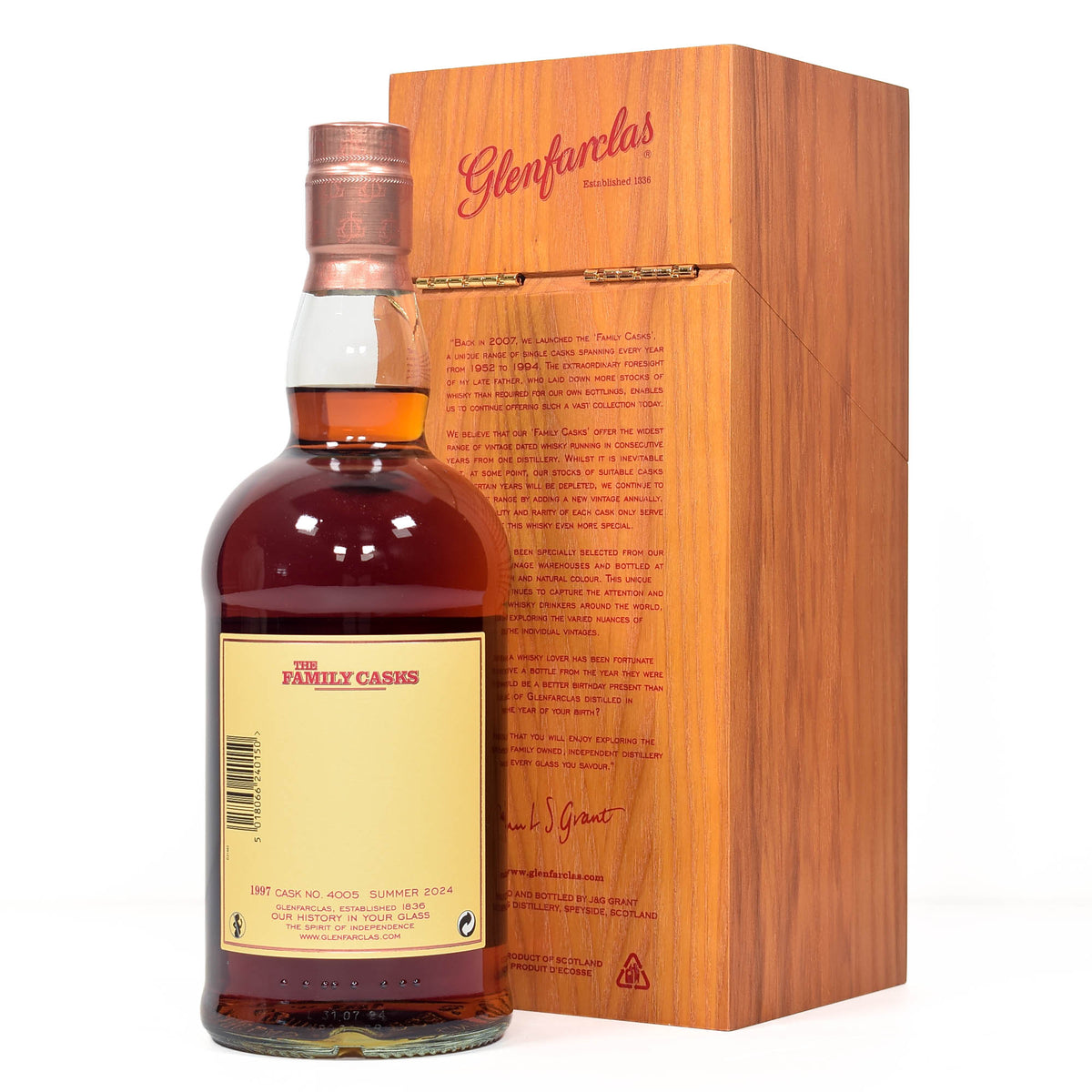 Glenfarclas - 1997 Family Cask - Summer 2024