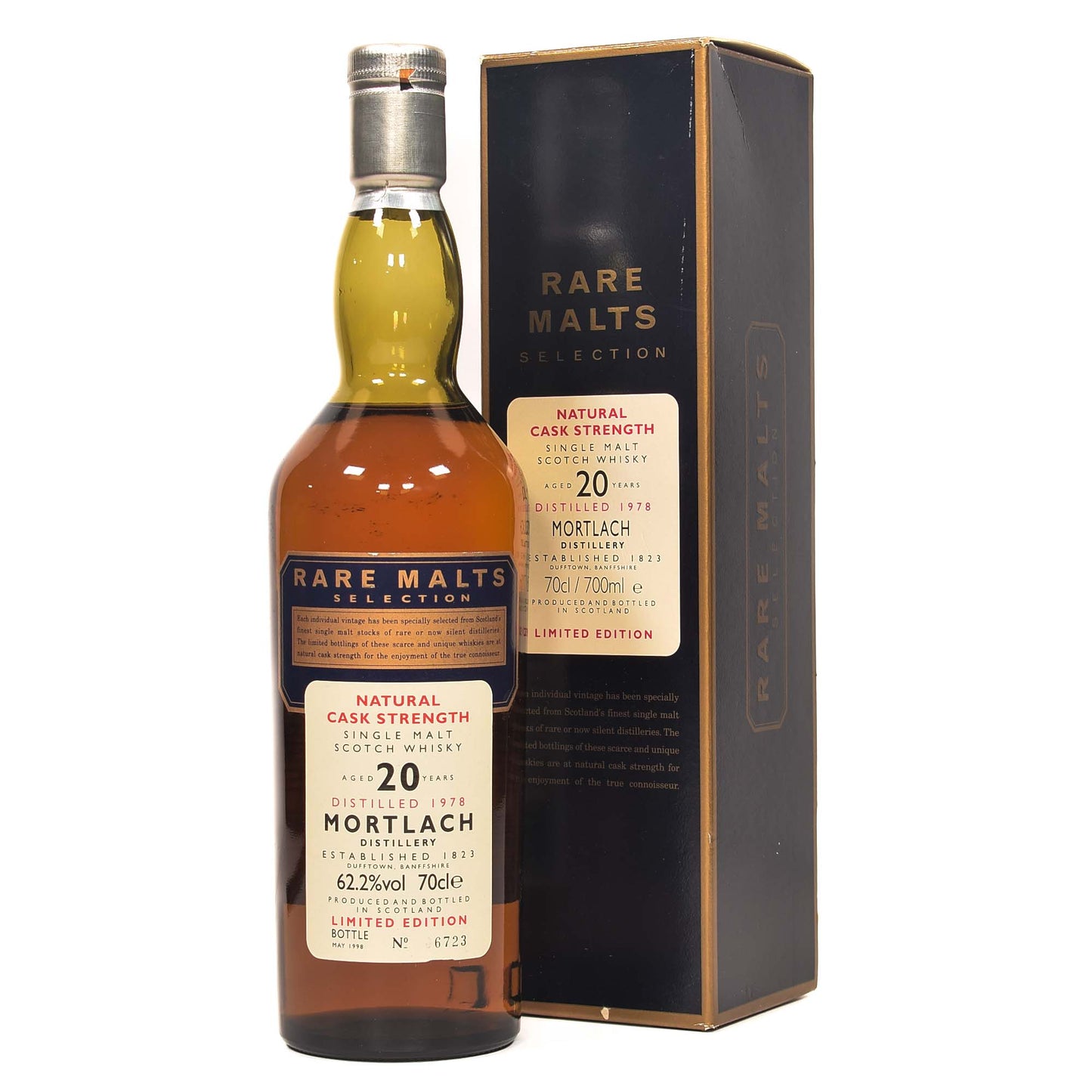 Mortlach - 20 Year Old - 1978 - Rare Malt Selection (62.2%)