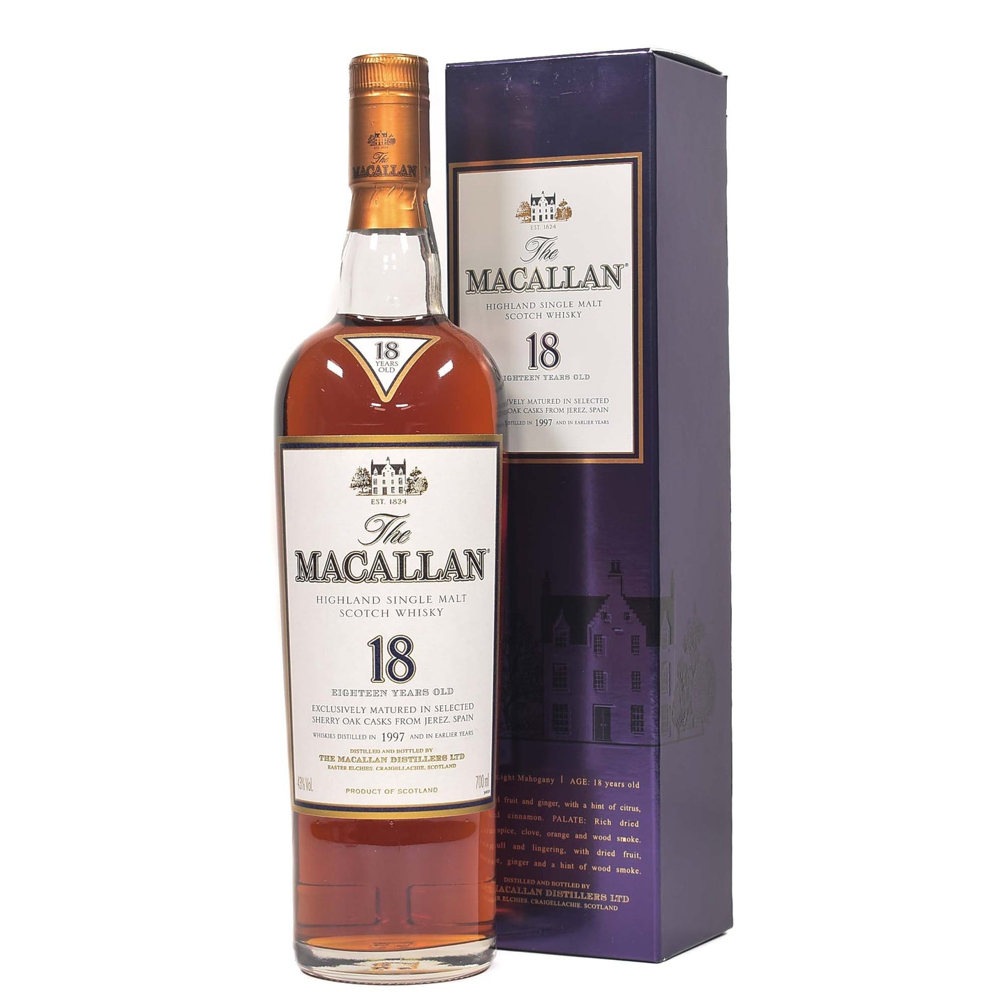 Macallan - 18 Year Old - 1997 Vintage