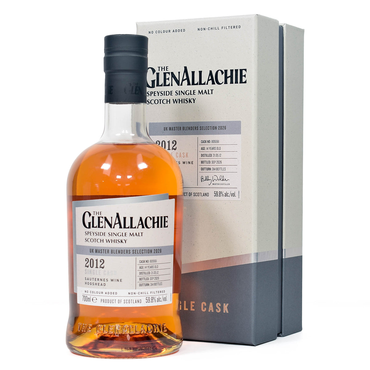 GlenAllachie - 14 Year Old - Sauternes Hogshead #805561