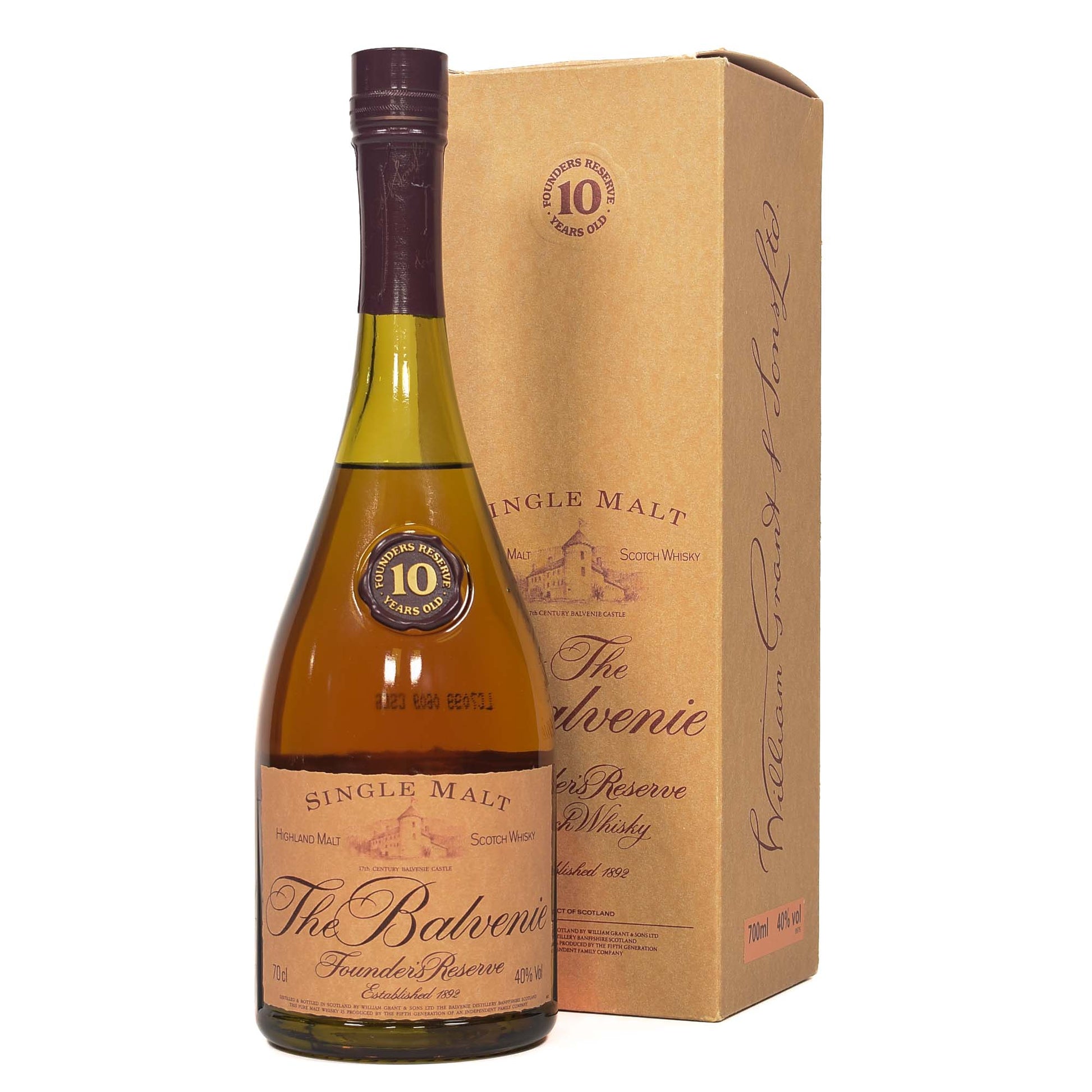 Balvenie - 10 Year Old - Founders Reserve Cognac style – The