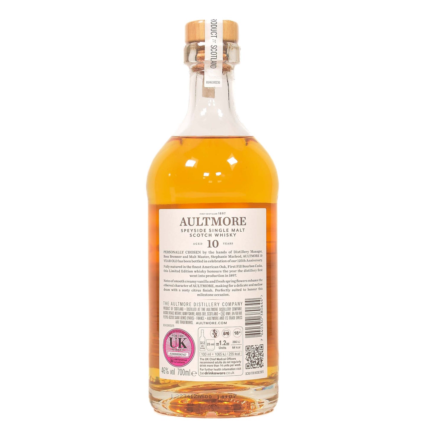 Aultmore - 10 Year Old - 125th Anniversary