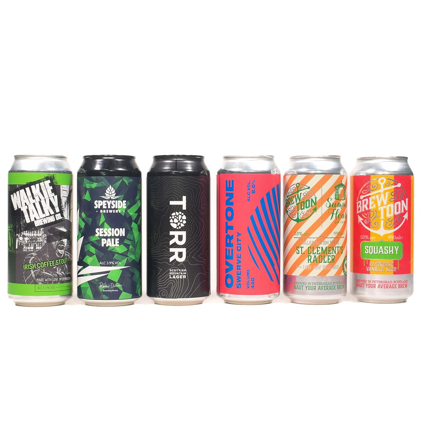 Scottish Craft Beer Box (6 x 440ml Cans)