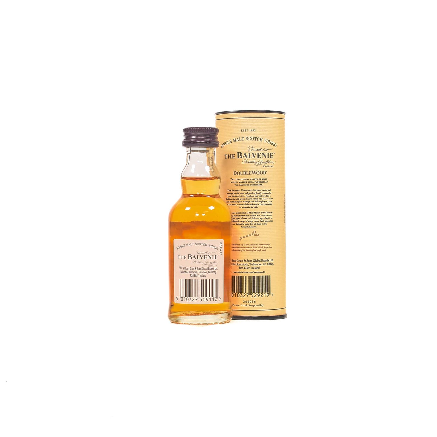 Balvenie - 12 Year Old - Doublewood Miniature (5cl)