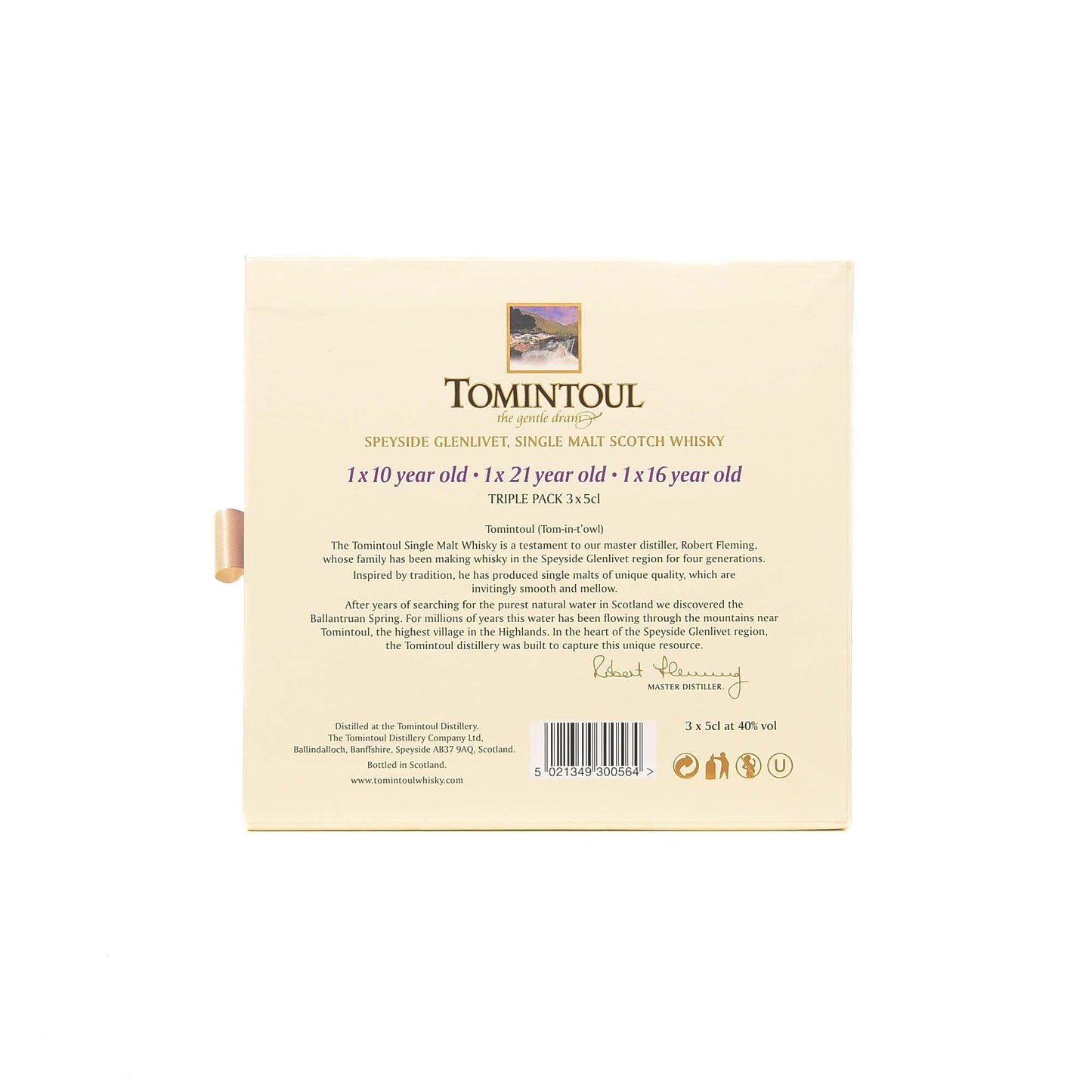 Tomintoul - Miniature Gift Pack (3x5cl)