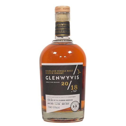 GlenWyvis - UK Exclusive - Single 1st Fill Oloroso Hogshead #60